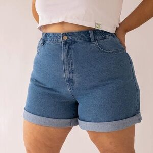 Shiny by Nature Denim Shorts